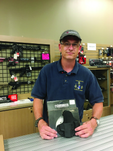 Tom Hudson, the general manager and owner of CrossRoads Shooting Sports