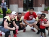 Waukee Chamber with the Iowa Barnstormers at Peoples Trust and Savings Bank on May 26.